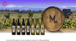 Desktop Screenshot of maragaswinery.com