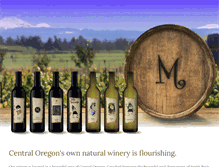 Tablet Screenshot of maragaswinery.com